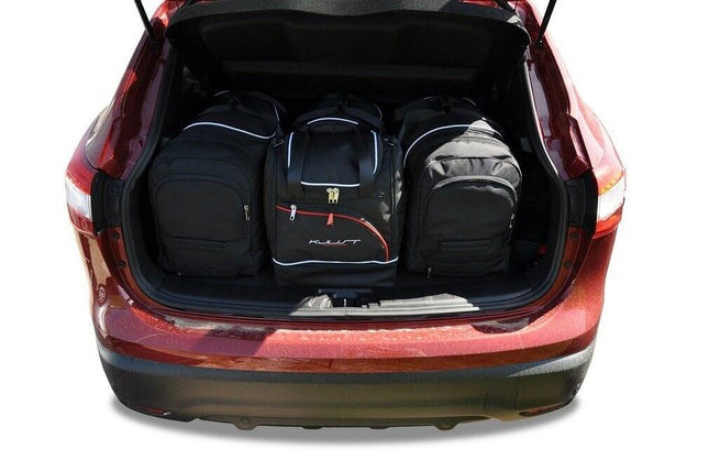 Kjust Kjust Reistassenset voor Nissan Qashqai 2007-2014 - Set van 4 Tassen met 2 Roltassen en 2 Sporttassen Harvest Automotive 1