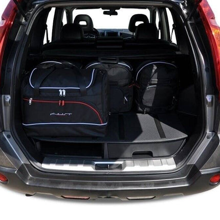 Kjust Kjust Reistassenset voor Nissan X-trail 2007-2014 - Set van 5 Tassen met 3 Roltassen en 2 Sporttassen Harvest Automotive 2
