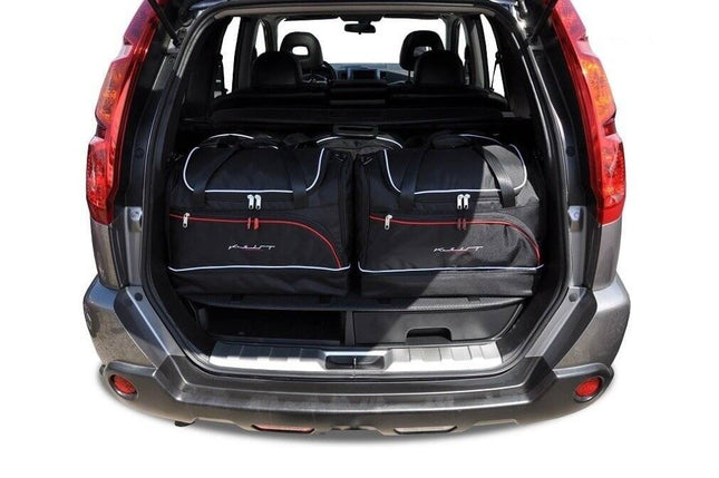 Kjust Kjust Reistassenset voor Nissan X-trail 2007-2014 - Set van 5 Tassen met 3 Roltassen en 2 Sporttassen Harvest Automotive 1