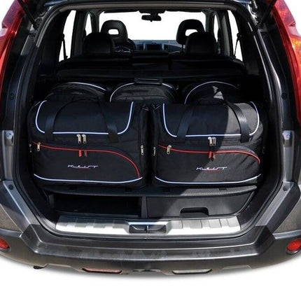 Kjust Kjust Reistassenset voor Nissan X-trail 2007-2014 - Set van 5 Tassen met 3 Roltassen en 2 Vliegtuigtassen Harvest Automotive 1