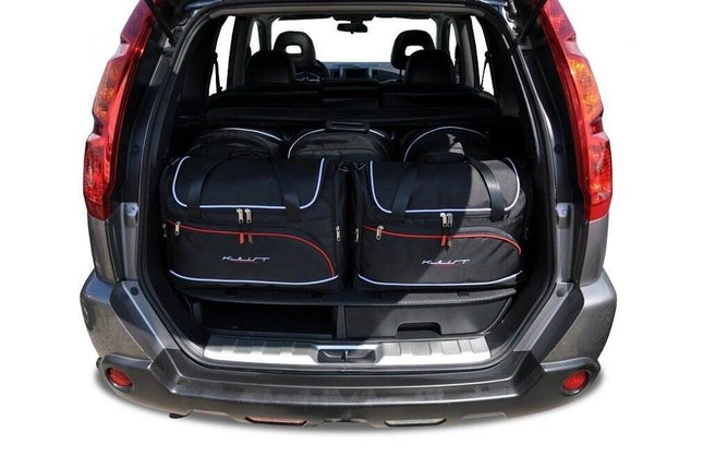 Kjust Kjust Reistassenset voor Nissan X-trail 2007-2014 - Set van 5 Tassen met 3 Roltassen en 2 Vliegtuigtassen Harvest Automotive 1