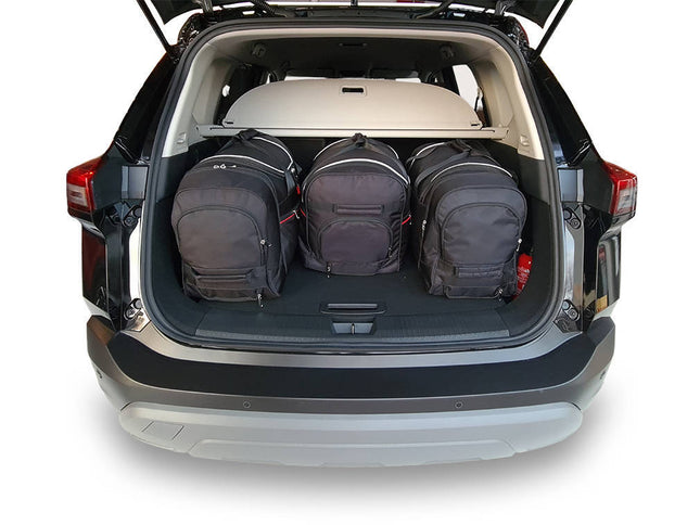 Kjust Kjust Reistassenset voor Nissan X-trail vanaf 2022 - Set van 4 Tassen met 3 Roltassen en 1 Vliegtuigtas Harvest Automotive 2