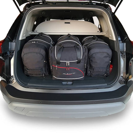 Kjust Kjust Reistassenset voor Nissan X-trail vanaf 2022 - Set van 4 Tassen met 3 Roltassen en 1 Vliegtuigtas Harvest Automotive 5