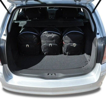 Kjust Kjust Reistassenset voor Opel Astra stationwagen 2004-2007 - Set van 5 Tassen met 3 Roltassen en 2 Sporttassen Harvest Automotive 2