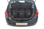 Kjust Kjust Reistassenset voor Opel Corsa 5-deurs 2014-2019 - Set van 3 Tassen met 3 Sporttassen Harvest Automotive 1