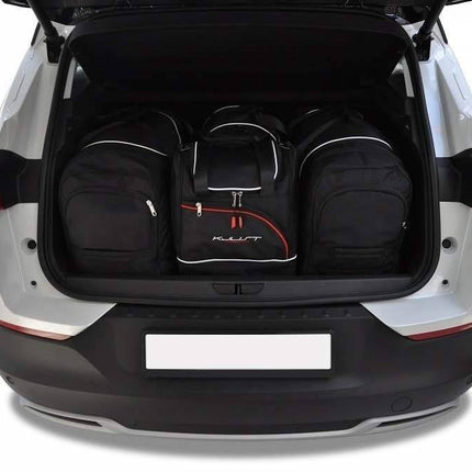 Kjust Kjust Reistassenset voor Opel Grandland X 2018-2024 - Set van 4 Tassen met 2 Roltassen en 2 Sporttassen Harvest Automotive 1