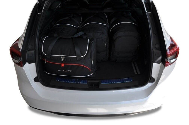 Kjust Kjust Reistassenset voor Opel Insignia Sports Tourer vanaf 2017 - Set van 5 Tassen met 3 Roltassen en 2 Vliegtuigtassen Harvest Automotive 2