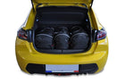 Kjust Kjust Reistassenset voor Peugeot 208 5-deurs vanaf 2019 - Set van 3 Tassen met 2 Roltassen en 1 Vliegtuigtas Harvest Automotive 1