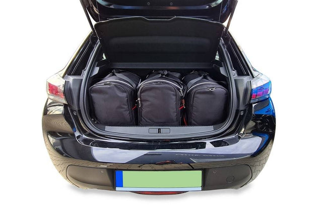 Kjust Kjust Reistassenset voor Peugeot 208 5-deurs vanaf 2019 - Set van 3 Tassen met 3 Sporttassen Harvest Automotive 1