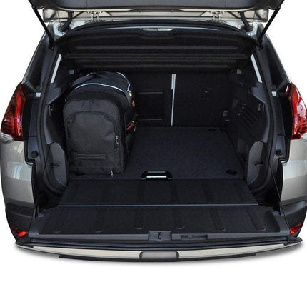 Kjust Kjust Reistassenset voor Peugeot 3008 2009-2017 - Set van 4 Tassen met 2 Roltassen 1 Sporttas en 1 Vliegtuigtas Harvest Automotive 4