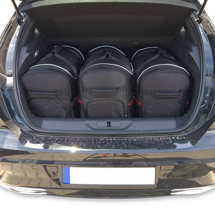 Kjust Kjust Reistassenset voor Peugeot 308 5-deurs vanaf 2021 - Set van 3 Tassen met 3 Roltassen Harvest Automotive 1