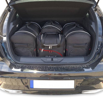 Kjust Kjust Reistassenset voor Peugeot 308 5-deurs vanaf 2021 - Set van 4 Tassen met 2 Roltassen 1 Sporttas en 1 Vliegtuigtas Harvest Automotive 5