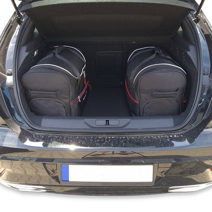 Kjust Kjust Reistassenset voor Peugeot 308 5-deurs vanaf 2021 - Set van 4 Tassen met 2 Roltassen 1 Sporttas en 1 Vliegtuigtas Harvest Automotive 3