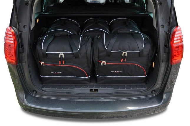 Kjust Kjust Reistassenset voor Peugeot 5008 2009-2017 - Set van 5 Tassen met 3 Roltassen en 2 Sporttassen Harvest Automotive 1