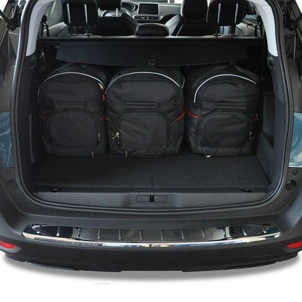 Kjust Kjust Reistassenset voor Peugeot 5008 2017-2024 - Set van 5 Tassen met 3 Roltassen en 2 Vliegtuigtassen Harvest Automotive 3