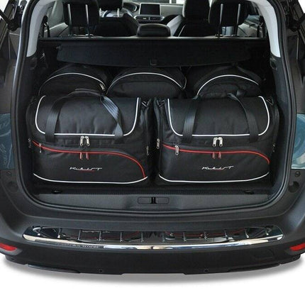 Kjust Kjust Reistassenset voor Peugeot 5008 2017-2024 - Set van 5 Tassen met 3 Roltassen en 2 Vliegtuigtassen Harvest Automotive 1