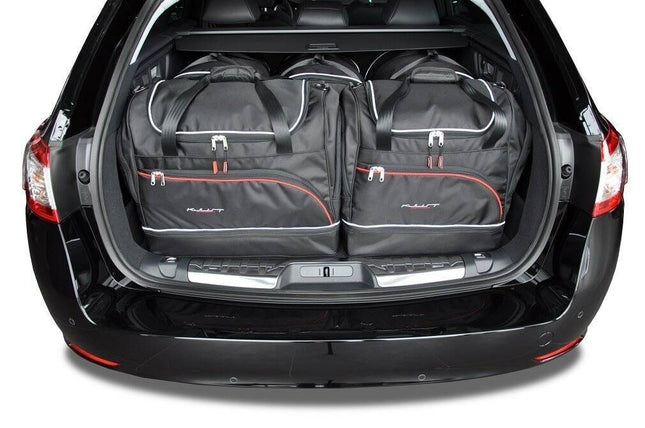Kjust Kjust Reistassenset voor Peugeot 508 SW stationwagen 2011-2014 - Set van 5 Tassen met 3 Roltassen en 2 Sporttassen Harvest Automotive 1