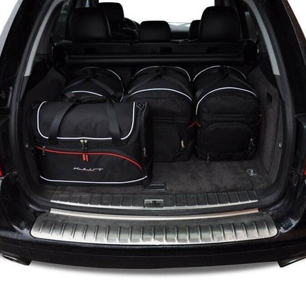 Kjust Kjust Reistassenset voor Porsche Cayenne 2002-2010 - Set van 5 Tassen met 3 Roltassen en 2 Vliegtuigtassen Harvest Automotive 2