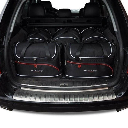 Kjust Kjust Reistassenset voor Porsche Cayenne 2002-2010 - Set van 5 Tassen met 3 Roltassen en 2 Vliegtuigtassen Harvest Automotive 1