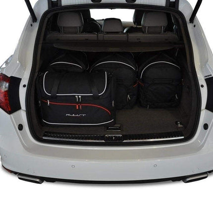 Kjust Kjust Reistassenset voor Porsche Cayenne 2010-2018 - Set van 5 Tassen met 3 Roltassen en 2 Vliegtuigtassen Harvest Automotive 2