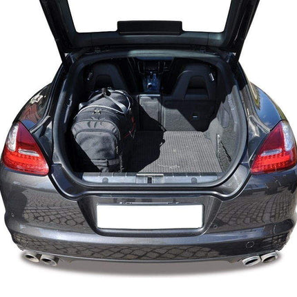 Kjust Kjust Reistassenset voor Porsche Panamera 2009-2017 - Set van 4 Tassen met 2 Roltassen en 2 Vliegtuigtassen Harvest Automotive 4
