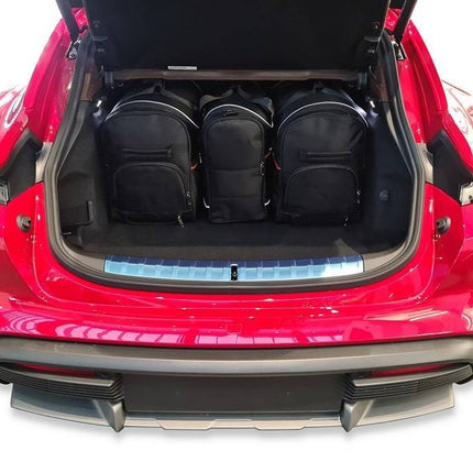 Kjust Kjust Reistassenset voor Porsche Taycan Cross Turismo vanaf 2020 - Set van 5 Tassen met 2 Roltassen en 3 Vliegtuigtassen Harvest Automotive 3