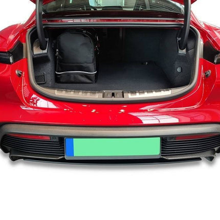 Kjust Kjust Reistassenset voor Porsche Taycan Sedan vanaf 2020 - Set van 5 Tassen met 2 Sporttassen en 3 Vliegtuigtassen Harvest Automotive 5