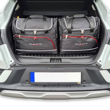 Kjust Kjust Reistassenset voor Renault Arkana vanaf 2021 - Set van 4 Tassen met 2 Roltassen en 2 Vliegtuigtassen Harvest Automotive 6