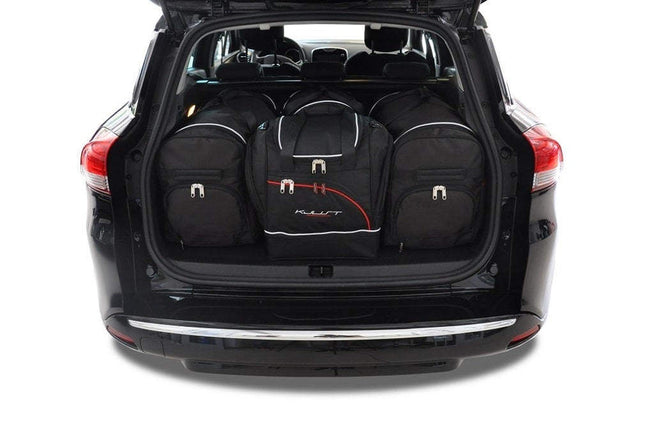 Kjust Kjust Reistassenset voor Renault Clio Sport Tourer 2008-2013 - Set van 4 Tassen met 2 Roltassen en 2 Sporttassen Harvest Automotive 1