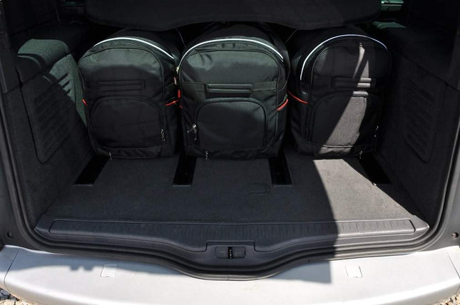 Kjust Kjust Reistassenset voor Renault Espace 2003-2015 - Set van 5 Tassen met 3 Roltassen en 2 Sporttassen Harvest Automotive 2