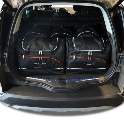 Kjust Kjust Reistassenset voor Renault Espace 2015-2022 - Set van 5 Tassen met 3 Roltassen en 2 Sporttassen Harvest Automotive 1