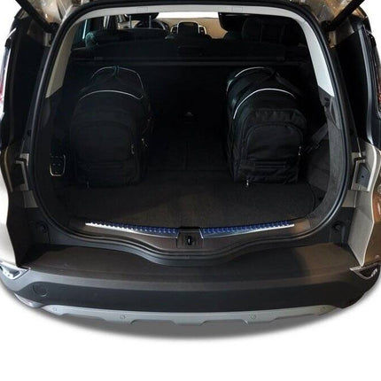 Kjust Kjust Reistassenset voor Renault Espace 2015-2022 - Set van 5 Tassen met 3 Roltassen en 2 Vliegtuigtassen Harvest Automotive 4