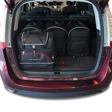 Kjust Kjust Reistassenset voor Renault Grand Scenic 2009-2017 - Set van 5 Tassen met 3 Roltassen en 2 Sporttassen Harvest Automotive 2