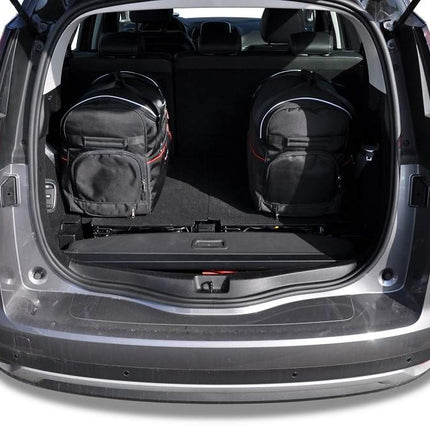 Kjust Kjust Reistassenset voor Renault Grand Scenic 2017-2023 - Set van 5 Tassen met 3 Roltassen en 2 Sporttassen Harvest Automotive 4