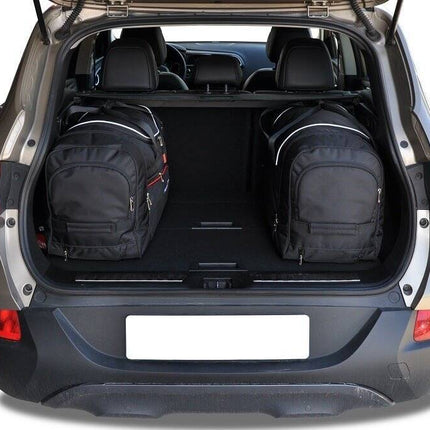 Kjust Kjust Reistassenset voor Renault Kadjar 2015-2023 - Set van 4 Tassen met 2 Roltassen 1 Sporttas en 1 Vliegtuigtas Harvest Automotive 3