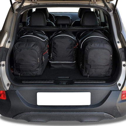 Kjust Kjust Reistassenset voor Renault Kadjar 2015-2023 - Set van 4 Tassen met 2 Roltassen en 2 Sporttassen Harvest Automotive 2