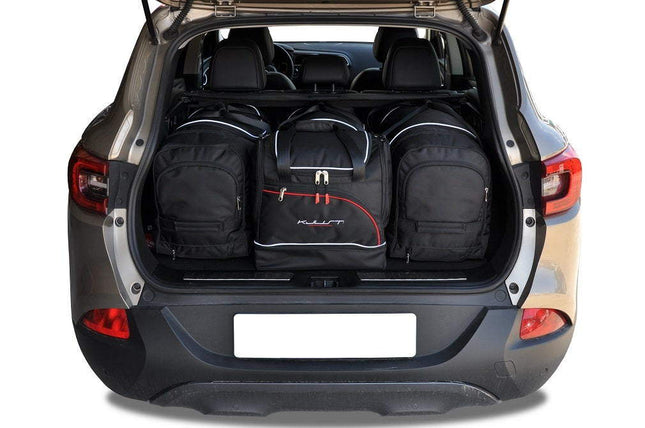 Kjust Kjust Reistassenset voor Renault Kadjar 2015-2023 - Set van 4 Tassen met 2 Roltassen en 2 Sporttassen Harvest Automotive 1