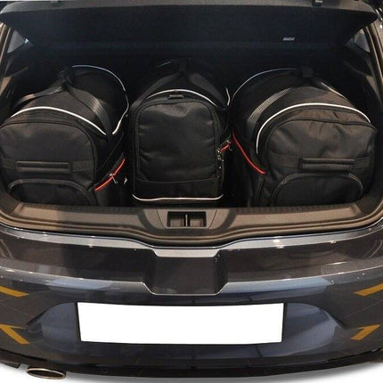 Kjust Kjust Reistassenset voor Renault Megane 5-deurs E-Tech vanaf 2022 - Set van 4 Tassen met 2 Roltassen 1 Sporttas en 1 Vliegtuigtas Harvest Automotive 2