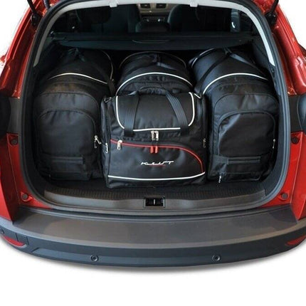 Kjust Kjust Reistassenset voor Renault Megane Sport Tourer 2009-2016 - Set van 4 Tassen met 3 Roltassen en 1 Vliegtuigtas Harvest Automotive 1