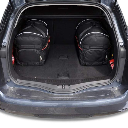 Kjust Kjust Reistassenset voor Renault Megane Sport Tourer 2016-2022 - Set van 5 Tassen met 3 Roltassen en 2 Vliegtuigtassen Harvest Automotive 4