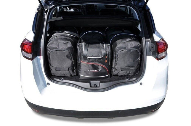 Kjust Kjust Reistassenset voor Renault Scenic 2017-2021 - Set van 4 Tassen met 2 Roltassen en 2 Sporttassen Harvest Automotive 1