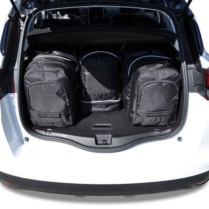 Kjust Kjust Reistassenset voor Renault Scenic 2017-2021 - Set van 4 Tassen met 2 Roltassen en 2 Sporttassen Harvest Automotive 2