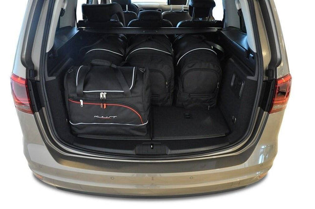 Kjust Kjust Reistassenset voor Seat Alhambra 2010-2020 - Set van 5 Tassen met 3 Roltassen en 2 Sporttassen Harvest Automotive 2