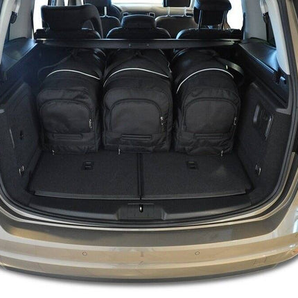 Kjust Kjust Reistassenset voor Seat Alhambra 2010-2020 - Set van 5 Tassen met 3 Roltassen en 2 Sporttassen Harvest Automotive 3