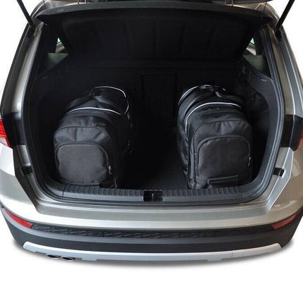 Kjust Kjust Reistassenset voor Seat Ateca vanaf 2016 - Set van 4 Tassen met 2 Roltassen en 2 Sporttassen Harvest Automotive 3