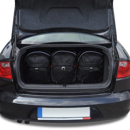 Kjust Kjust Reistassenset voor Seat Exeo Sedan 2009-2013 - Set van 5 Tassen met 3 Roltassen en 2 Sporttassen Harvest Automotive 2