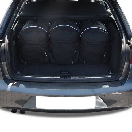 Kjust Kjust Reistassenset voor Seat Exeo ST stationwagen 2009-2013 - Set van 5 Tassen met 3 Roltassen en 2 Vliegtuigtassen Harvest Automotive 3