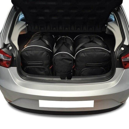 Kjust Kjust Reistassenset voor Seat Ibiza 5-deurs 2008-2017 - Set van 3 Tassen met 2 Roltassen en 1 Vliegtuigtas Harvest Automotive 1