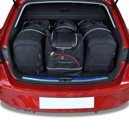 Kjust Kjust Reistassenset voor Seat Leon 5-deurs 2013-2020 - Set van 4 Tassen met 2 Roltassen en 2 Sporttassen Harvest Automotive 1