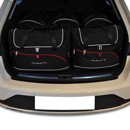 Kjust Kjust Reistassenset voor Seat Leon 5-deurs 2013-2020 - Set van 5 Tassen met 3 Roltassen en 2 Vliegtuigtassen Harvest Automotive 1